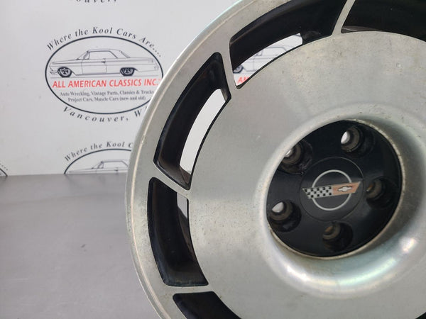 1984-85 C4 Corvette Factory Sawblade Wheel, 16x9.5, Rear Right Passenger RH5