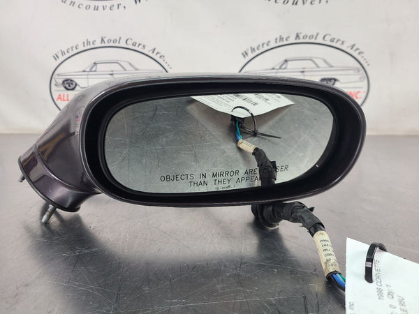 1997-04 C5 Corvette Right Passenger Side View Mirror Assembly, Purple, 95U - OEM1