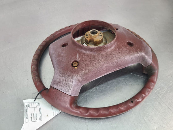1991 Chevrolet Caprice Factory Steering Wheel, Red, Worn - OEM7