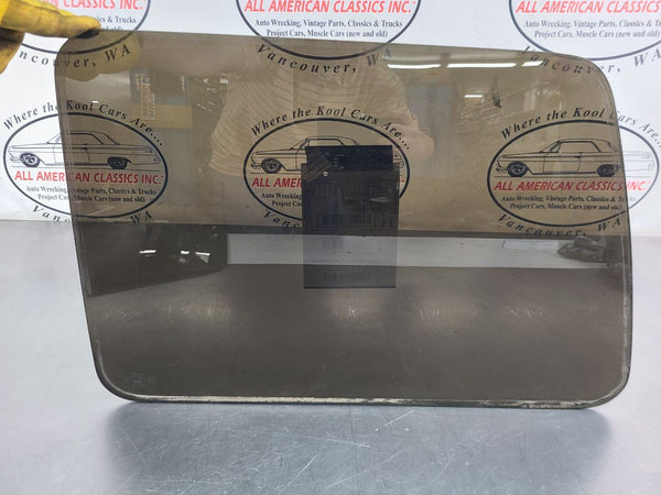 1973-91 Chevy GMC Suburban Rear Barn Door Back Glass, Right Passenger Side RH0