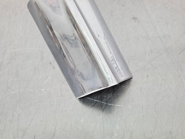 1957 Chevrolet Gas Door Stainless Steel Fuel Filler Door Trim - OEM1
