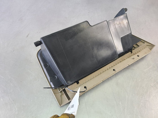 2005-07 Ford F250 Passenger Side Dash Glovebox Compartment Door Assembly, Tan14