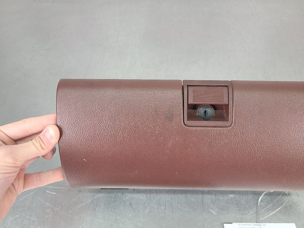 1991-93 Chevy Caprice Glovebox Door Lid Trim, Maroon - OEM1