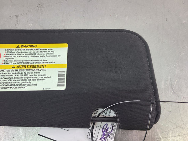 2005-13 C6 Corvette Front Sun Visor, Left LH Driver Side - OEM7