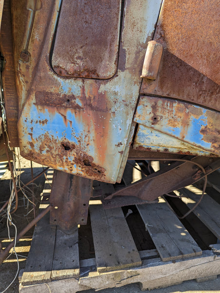 1942 Chevrolet COE Cab Assembly w/ HOOD and GRILL, Stock #D01355