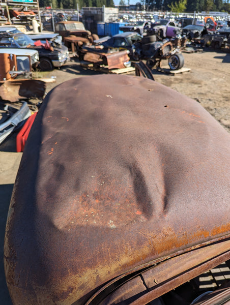 1942 Chevrolet COE Cab Assembly w/ HOOD and GRILL, Stock #D01355