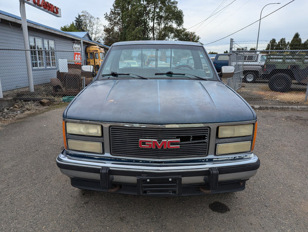 1990 GMC 1500 Short Box 4x4, Blue, Stock #521701