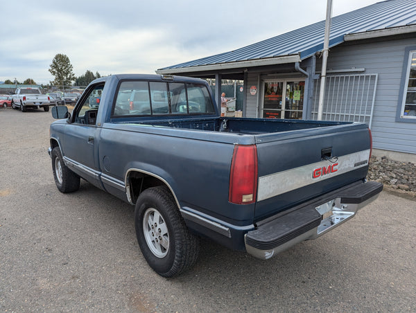 1990 GMC 1500 Short Box 4x4, Blue, Stock #521701