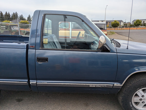 1990 GMC 1500 Short Box 4x4, Blue, Stock #521701