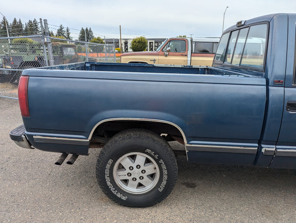 1990 GMC 1500 Short Box 4x4, Blue, Stock #521701