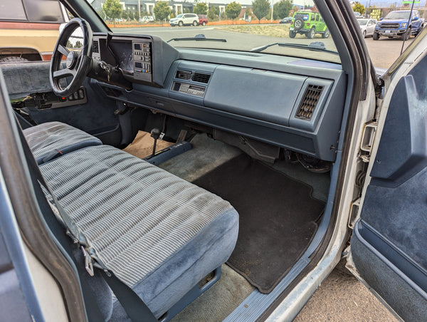 1990 GMC 1500 Short Box 4x4, Blue, Stock #521701
