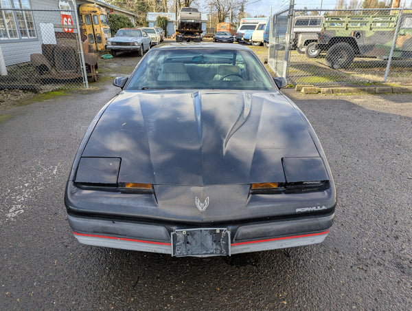 1989 Pontiac Firebird Formula, Black, Stock #205534