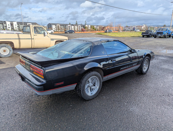 1989 Pontiac Firebird Formula, Black, Stock #205534
