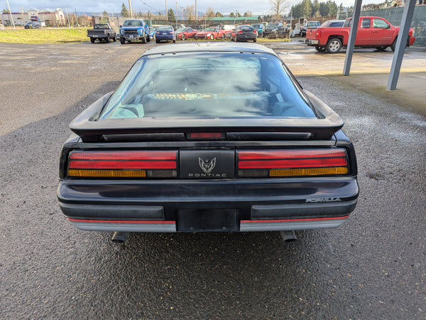 1989 Pontiac Firebird Formula, Black, Stock #205534