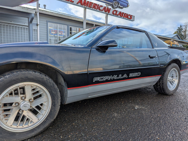 1989 Pontiac Firebird Formula, Black, Stock #205534