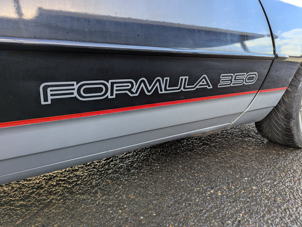 1989 Pontiac Firebird Formula, Black, Stock #205534