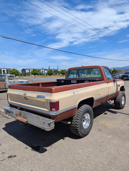 1983 GMC Sierra Classic K1500 4x4 6.2 Diesel 700R Auto Transmission, Stock #505503