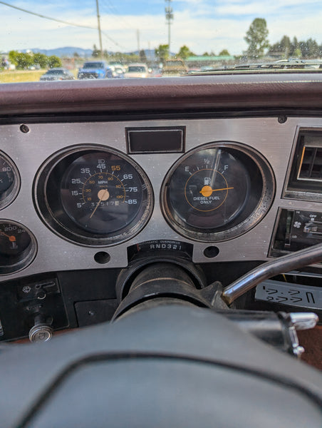 1983 GMC Sierra Classic K1500 4x4 6.2 Diesel 700R Auto Transmission, Stock #505503