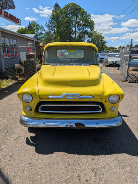 1956 Chevrolet Short Box Step Side Pickup Truck, Stock #001015