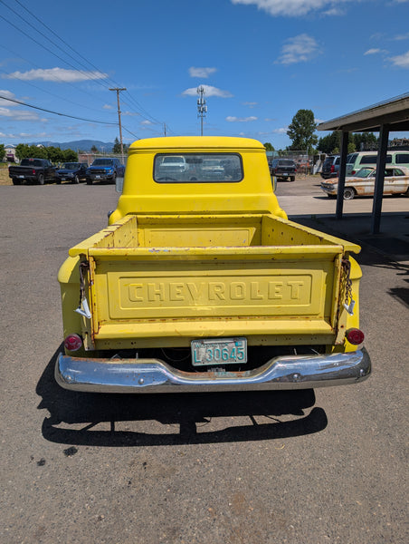 1956 Chevrolet Short Box Step Side Pickup Truck, Stock #001015