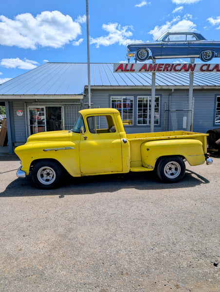 1956 Chevrolet Short Box Step Side Pickup Truck, Stock #001015
