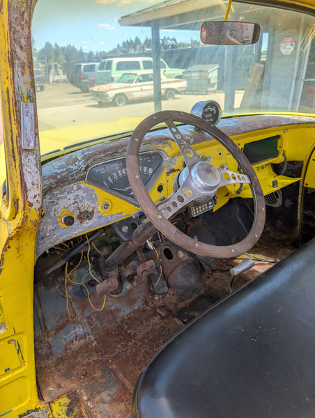 1956 Chevrolet Short Box Step Side Pickup Truck, Stock #001015