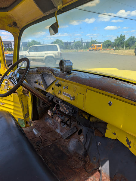 1956 Chevrolet Short Box Step Side Pickup Truck, Stock #001015