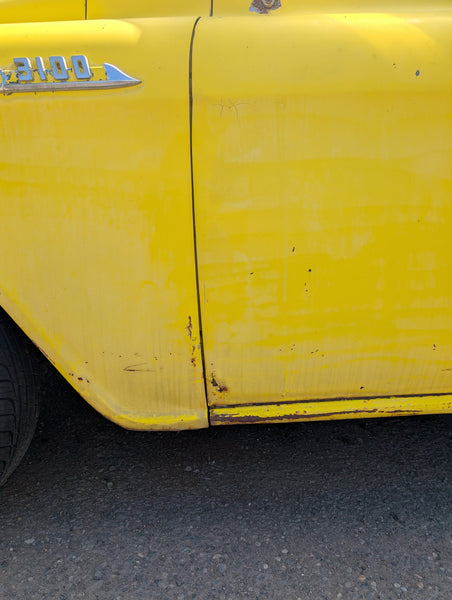 1956 Chevrolet Short Box Step Side Pickup Truck, Stock #001015