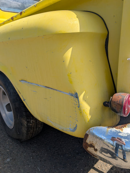 1956 Chevrolet Short Box Step Side Pickup Truck, Stock #001015