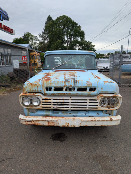 1959 FORD F100 Short Bed Pickup, Stock #R17154