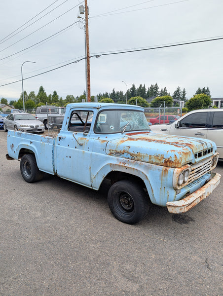1959 FORD F100 Short Bed Pickup, Stock #R17154