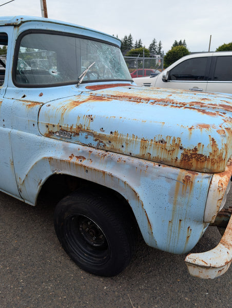 1959 FORD F100 Short Bed Pickup, Stock #R17154