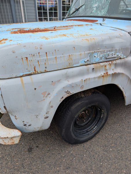 1959 FORD F100 Short Bed Pickup, Stock #R17154