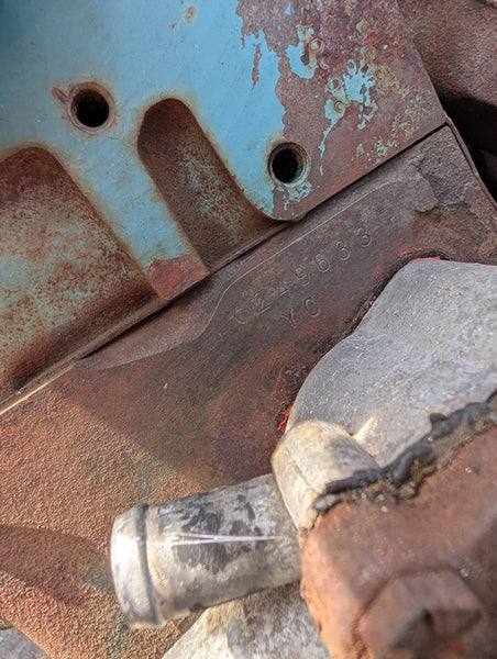 1972 Pontiac Grand Prix 455 Engine, Stock #ZH7518