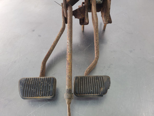 1966-67 Ford Fairlane, Comet, Clutch and Brake Pedal Box Assembly - OEM3