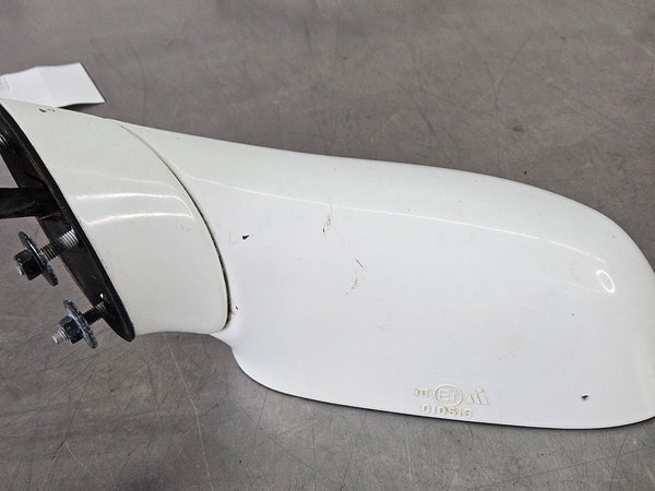 1997-04 C5 Corvette Side View Mirror Assembly, White, Left Driver Side LH - OEM9