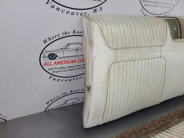 1961-64 Impala 2 Door Hardtop Rear Seat Upper and Lower Cushions - OEM11