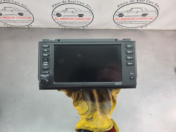 2004-09 Cadillac XLR AM-FM-Stereo Radio Head Unit Assembly, #10379717 - OEM0