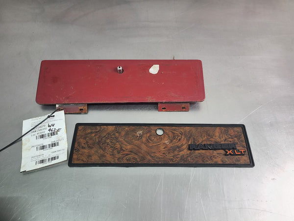 1973-79 Ford Ranger 1978-79 Bronco Glovebox Door w/ Woodgrain Trim - OEM1