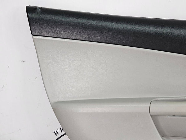 2005-13 C6 Corvette Bose Premium Door Trim Panel Pair, Black / Titanium, LH / RH13