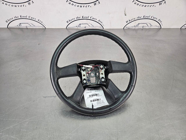 2003-06 Chevy Suburban Factory Steering Wheel, Black Leather - OEM0