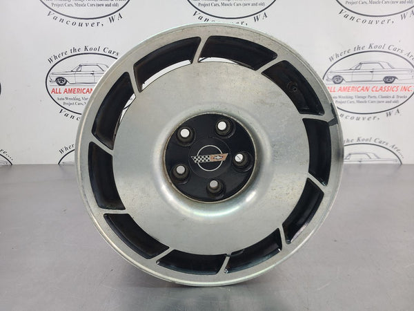 1984-85 C4 Corvette Factory Sawblade Wheel, 16x9.5, Rear Right Passenger RH0