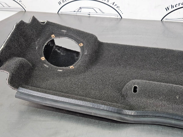 2005-13 C6 Corvette Convertible Rear Trunk Speaker Carpet Panel - OEM2