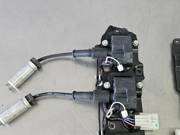 1997-04 C5 Corvette Ignition Coil Pack / Plug Wire Set w/ Brackets - OEM GM2