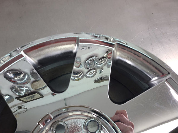 2002-03 Ford Thunderbird Aluminum Chrome 7 Spoke Wheel, Factory, 17x7.5 - OEM3