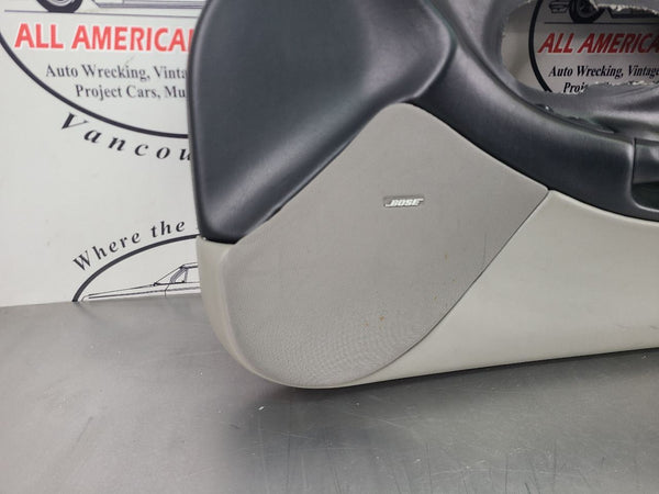 1997-04 C5 Corvette Door Trim Panel Assemby, Right Passenger Side, Black / Gray 8