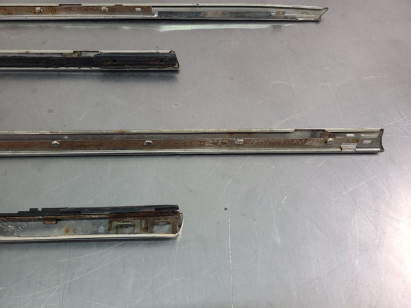 1964 Nova 2 Door Hardtop 4-Piece Belt Moulding Set, Left / Right - OEM GM21