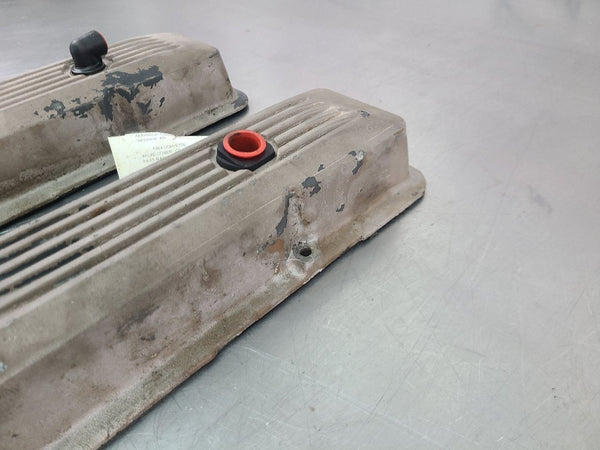 1984-85 C4 Corvette Factory Magnesium Valve Cover Pair w/ Hardware, Left / Right4