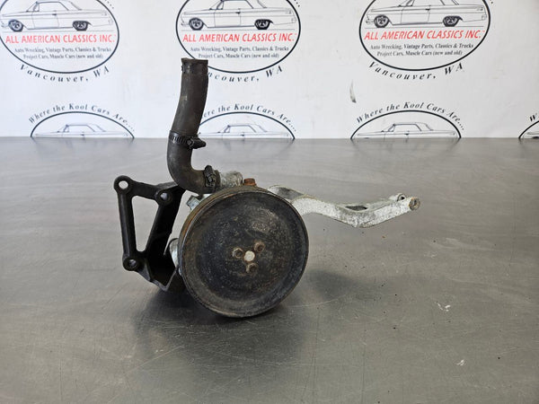 1989 C4 Corvette Air Injection Smog Pump Assembly w/ Brackets, Pulley - OEM0