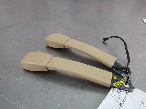 1997-04 C5 Corvette Coupe, Seat Belt Buckle Pair, LH/RH, Tan - OEM5